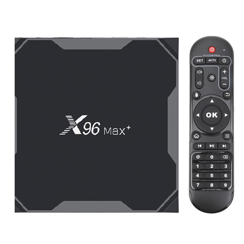 اندروید باکس X96 MAX Plus 64GB 8K + ریموت کنترل