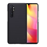 قاب اورجینال ضدضربه Super Frosted نیلکین Xiaomi Mi Note 10 Lite مشکی