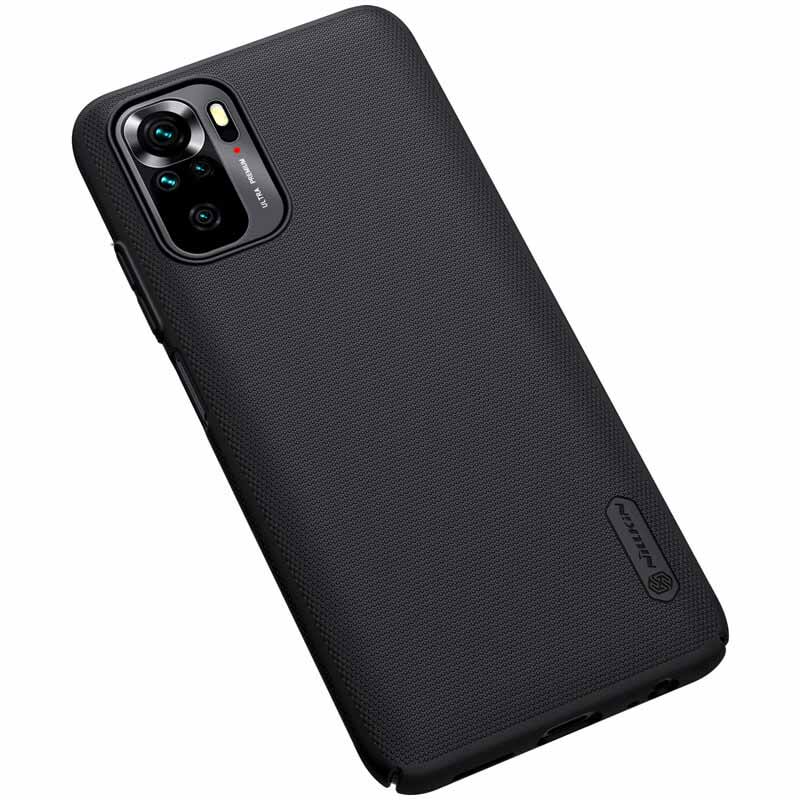 قاب اورجینال ضدضربه Super Frosted نیلکین Xiaomi Redmi Note 10 مشکی