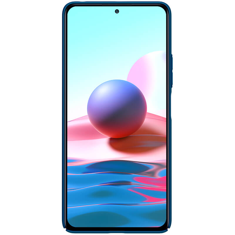 قاب اورجینال ضدضربه Super Frosted نیلکین Xiaomi Redmi Note 10 Pro مشکی