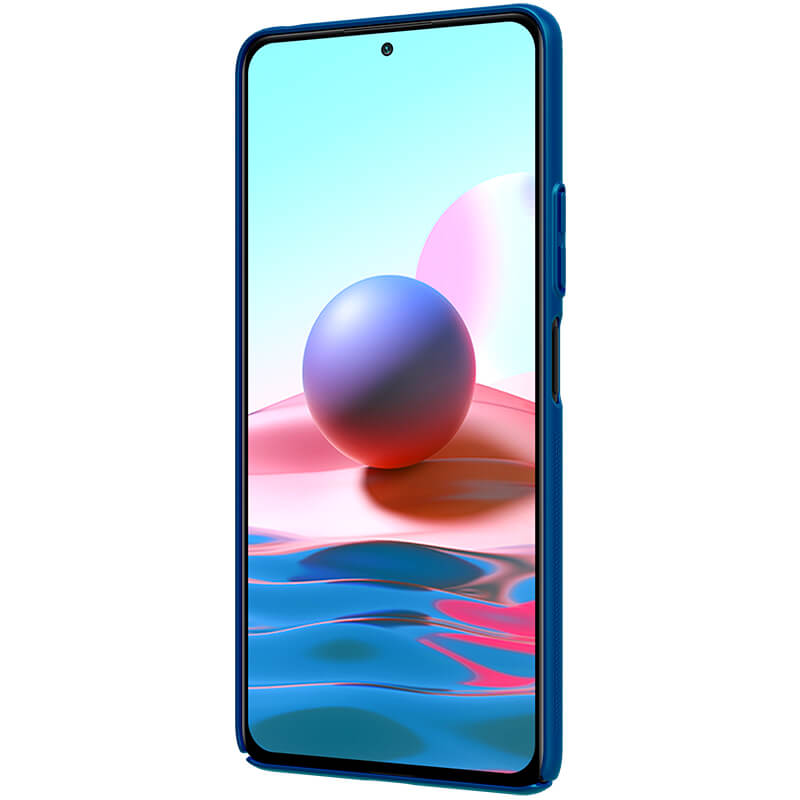 قاب اورجینال ضدضربه Super Frosted نیلکین Xiaomi Redmi Note 10 Pro مشکی