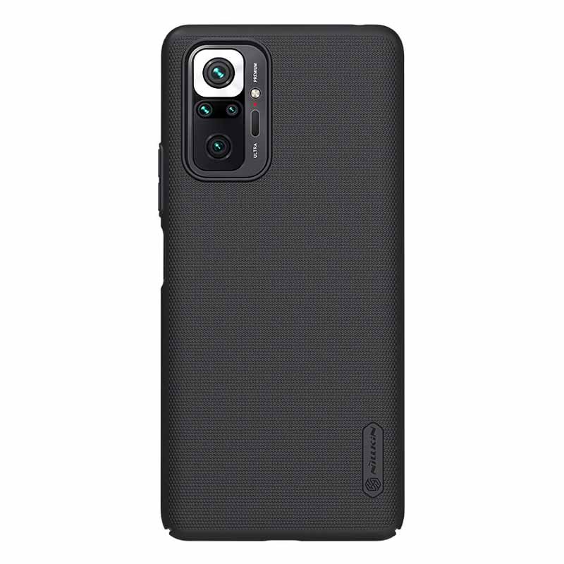قاب اورجینال ضدضربه Super Frosted نیلکین Xiaomi Redmi Note 10 Pro مشکی