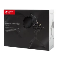 پاپ فیلتر میکروفون یانمای Yanmai PS-3 + سه پایه لرزشگیر