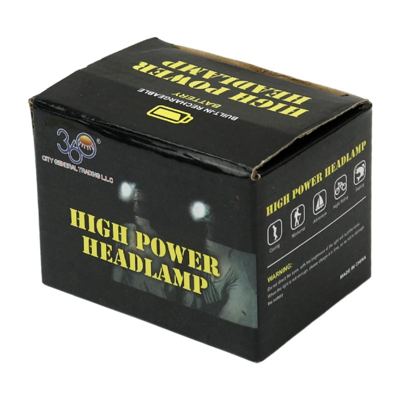چراغ قوه پیشانی هدلایت شارژی 2 کاره High Power Head Lamp