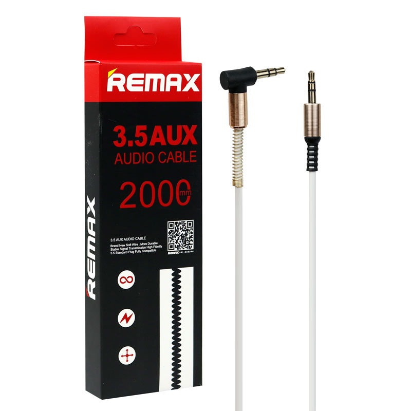 کابل فنری Remax P-9 AUX 2m یکسر L