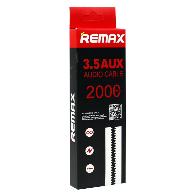 کابل فنری Remax P-9 AUX 2m یکسر L