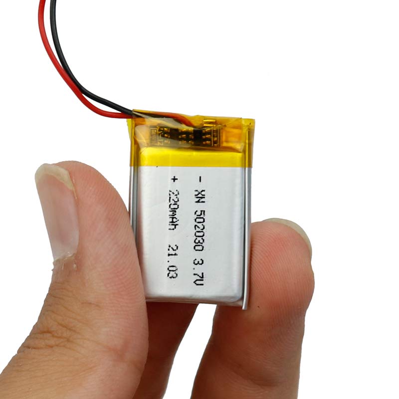باتری لیتیوم 220mAh 30*10*5mm 502030