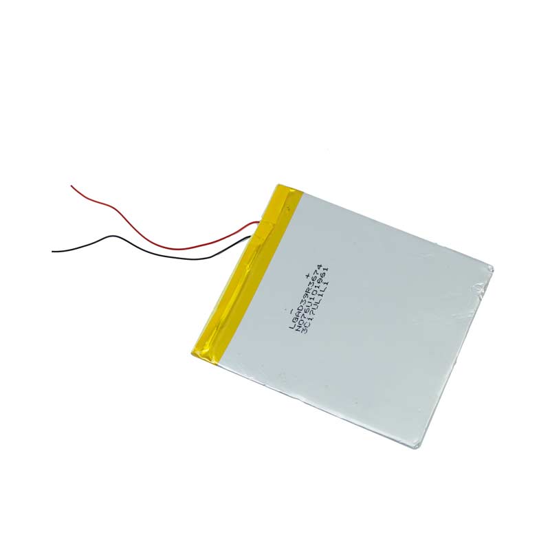 باتری لیتیوم 2500mAh 3*74*85mm 393674
