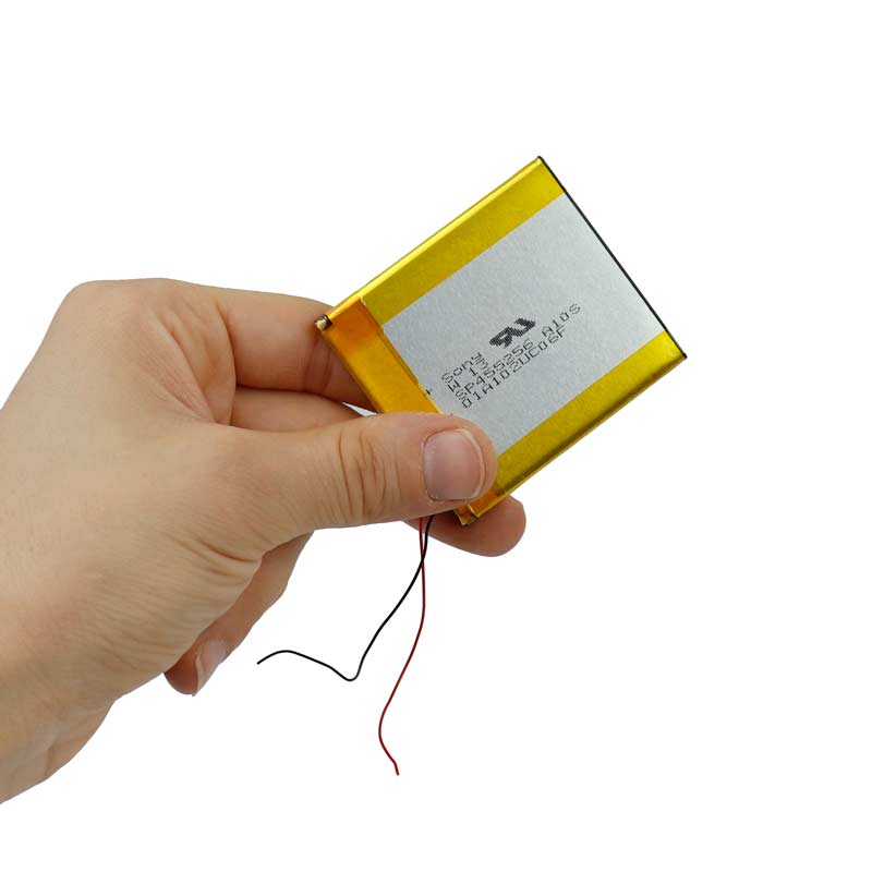باتری لیتیوم 1800mAh 4*60*67mm 455256