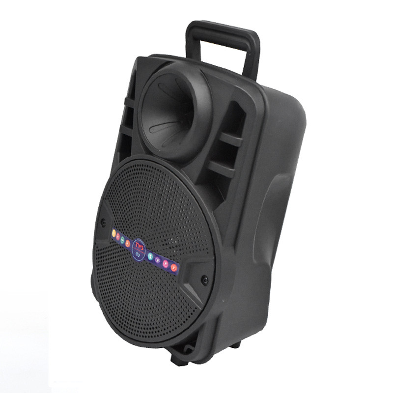اسپیکر چمدانی بلوتوثی رم و فلش خور ALP-803 + میکروفن و ریموت کنترل