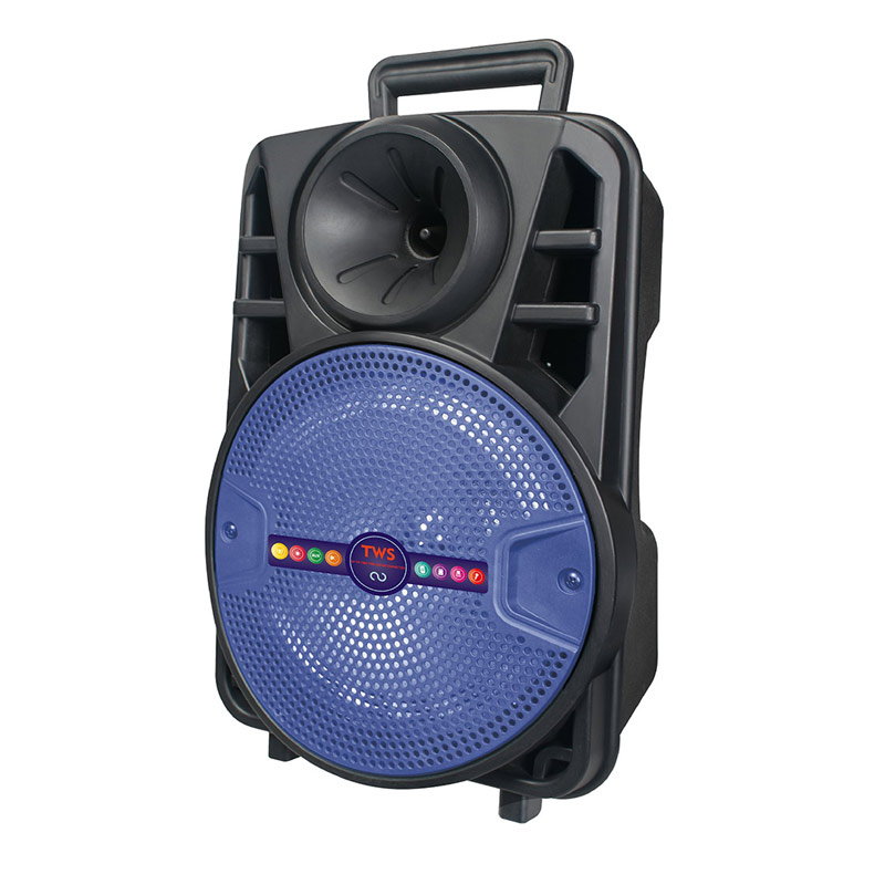 اسپیکر چمدانی بلوتوثی رم و فلش خور ALP-803 + میکروفن و ریموت کنترل