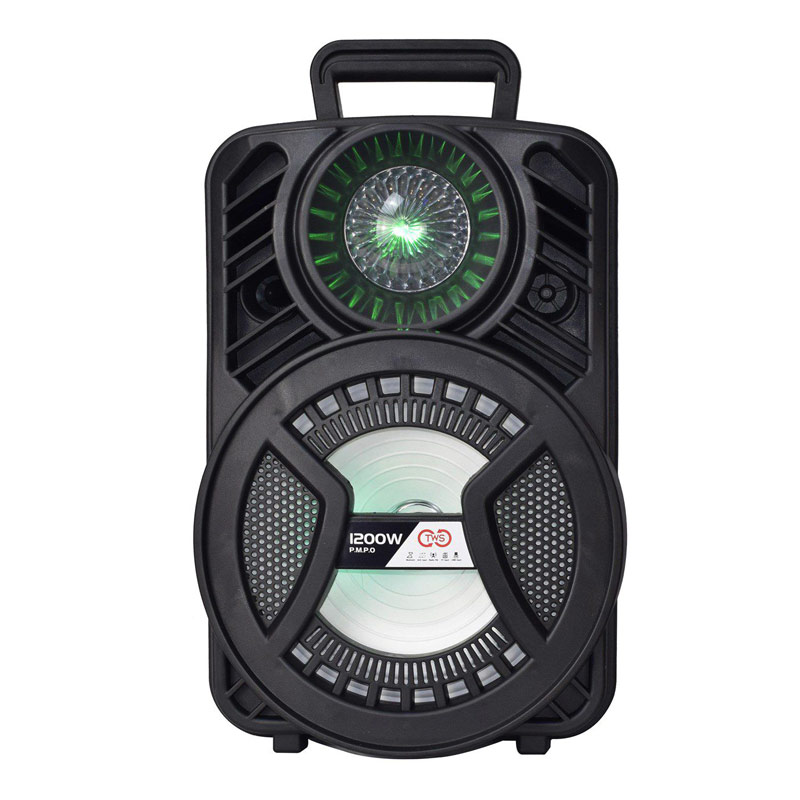 اسپیکر چمدانی بلوتوثی رم و فلش خور ALP-805 + میکروفون و ریموت کنترل