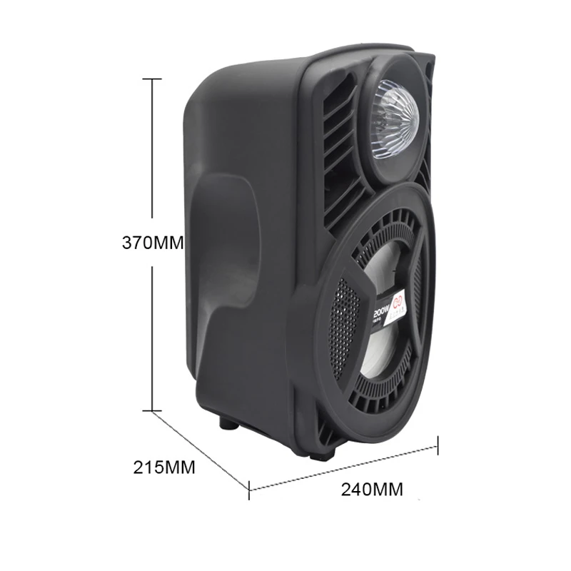 اسپیکر چمدانی بلوتوثی رم و فلش خور ALP-805 + میکروفون و ریموت کنترل