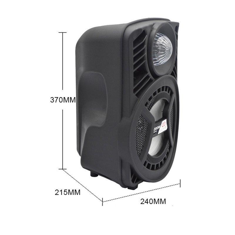 اسپیکر چمدانی بلوتوثی رم و فلش خور ALP-805 + میکروفون و ریموت کنترل