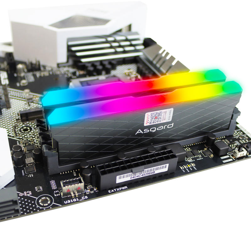 رم کامپیوتر ASGARD Loki W2 RGB DDR4 16GB 3000MHz CL16 Dual