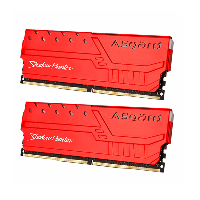 رم کامپیوتر ASGARD SHADOW HUNTER J1 RGB DDR4 16GB 3200MHz CL16 Dual
