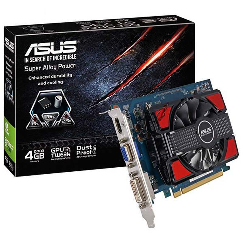 کارت گرافیک ASUS GT730 4GB DDR3