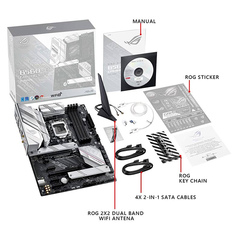 مادربرد ایسوس ROG STRIX B560-A GAMING WIFI DDR4