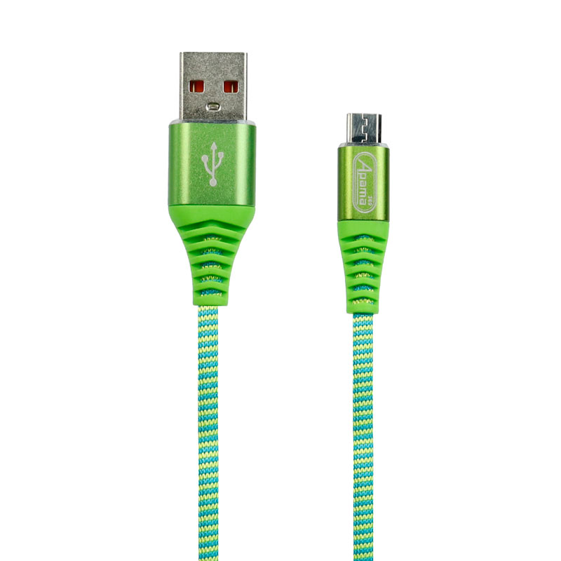 کابل میکرو یو اس بی فست شارژ Apama A-4 2.4A 1m