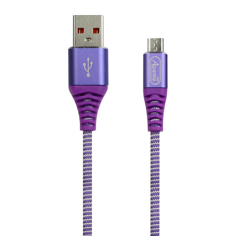 کابل میکرو یو اس بی فست شارژ Apama A-4 2.4A 1m