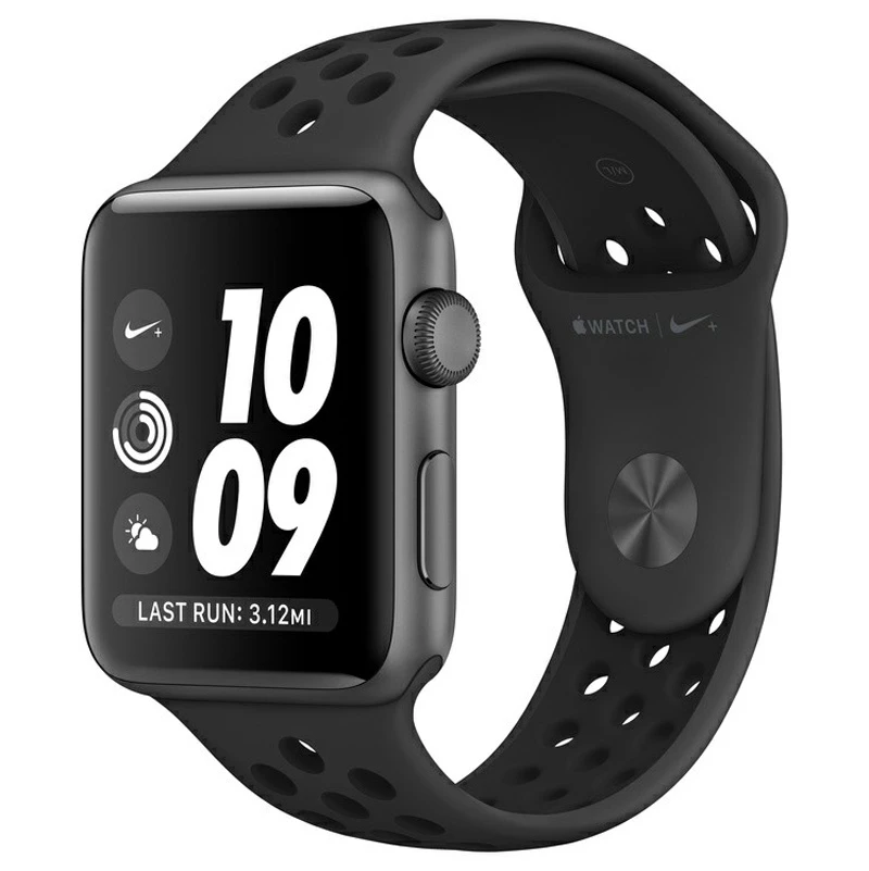 ساعت هوشمند اپل سری 3 Apple Watch Nike Plus 38mm Aluminum Nike Sport Band