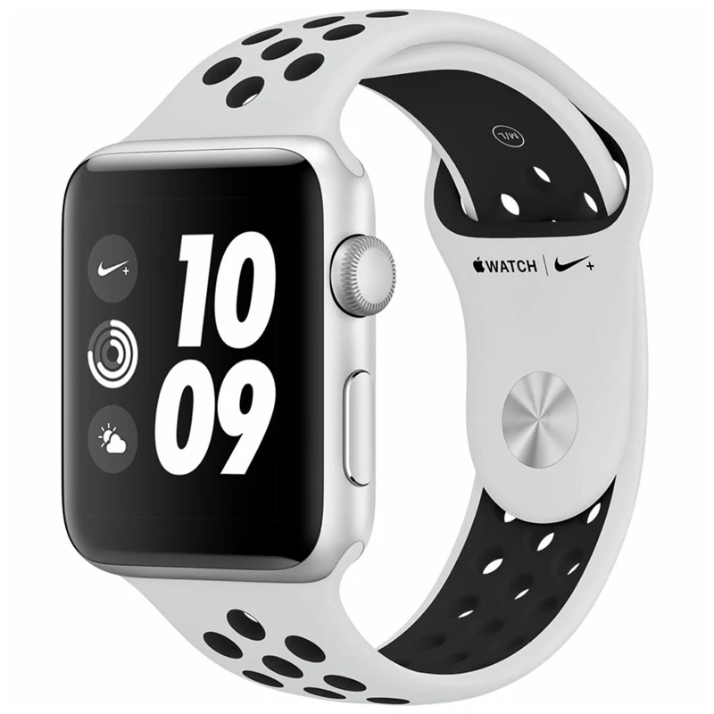 ساعت هوشمند اپل سری 3 Apple Watch Nike Plus 38mm Aluminum Nike Sport Band