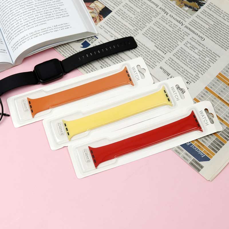بند سیلیکونی اپل واچ یک تکه 42/44mm