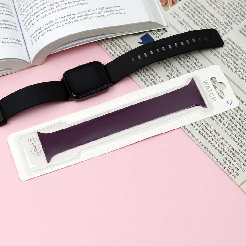 بند سیلیکونی اپل واچ یک تکه 42/44mm