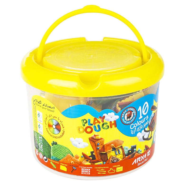 خمیربازی آریا Arya 001 بسته 10 عددی