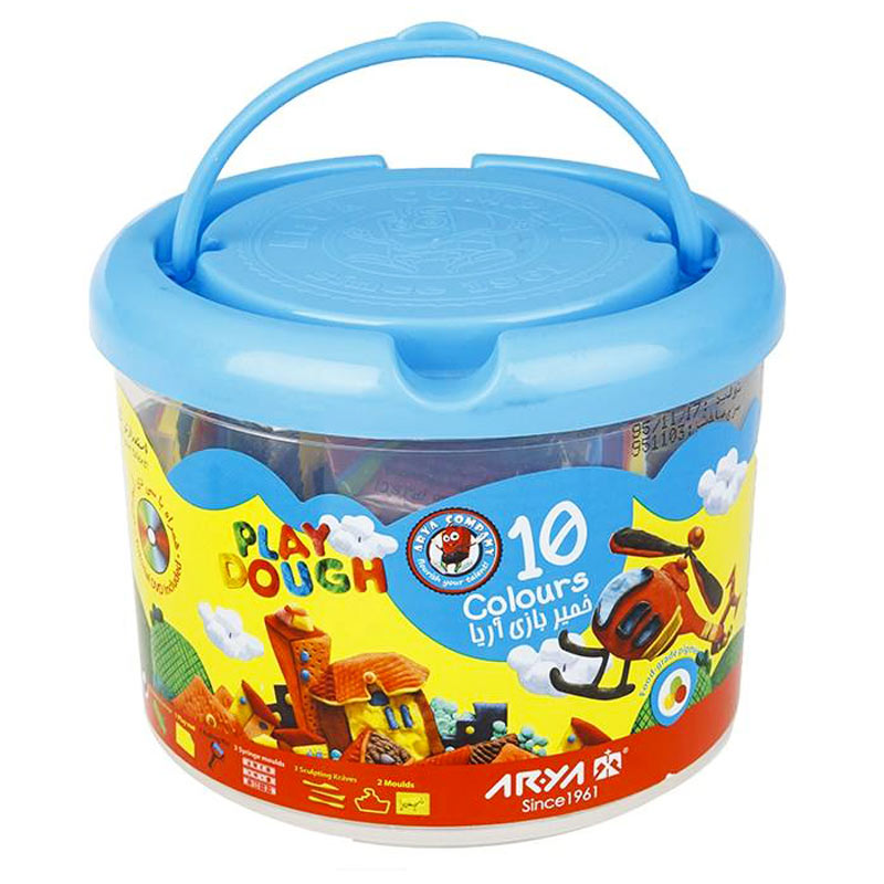 خمیربازی آریا Arya 001 بسته 10 عددی