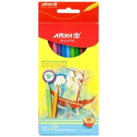 مداد رنگی 1+12 رنگ آریا Arya 3016