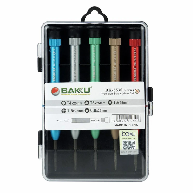 ست پیچ گوشتی 5 عددی BAKU BK-5530