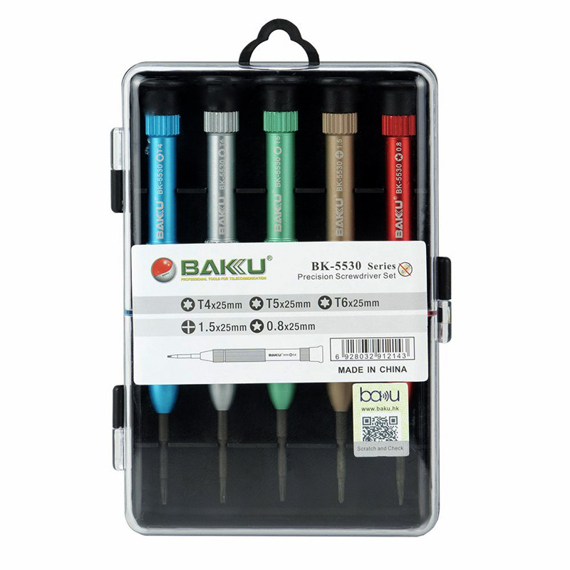 ست پیچ گوشتی 5 عددی BAKU BK-5530