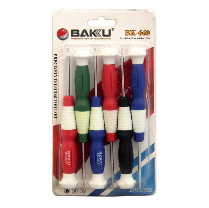 ست پیچ گوشتی 6 عددی BAKU BK-660