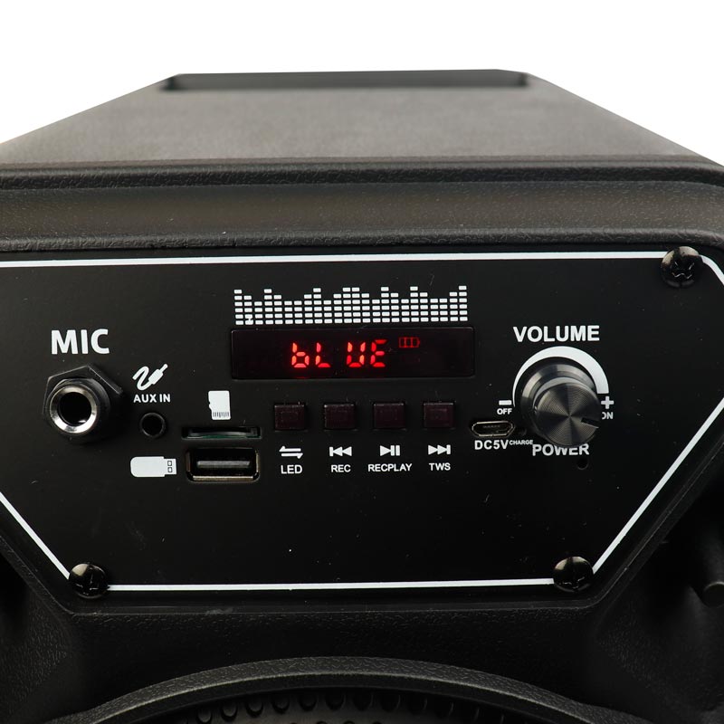 اسپیکر چمدانی بلوتوثی رم و فلش خور BDT BD-6639