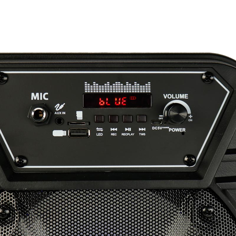 اسپیکر چمدانی بلوتوثی رم و فلش خور BDT BD-6658