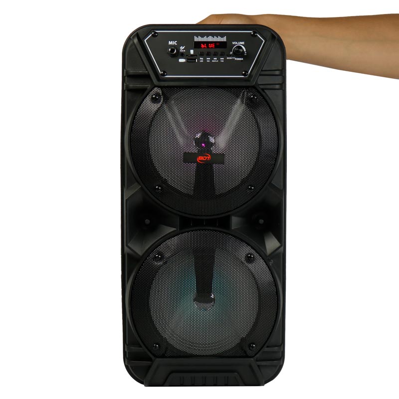 اسپیکر چمدانی بلوتوثی رم و فلش خور BDT BD-6658