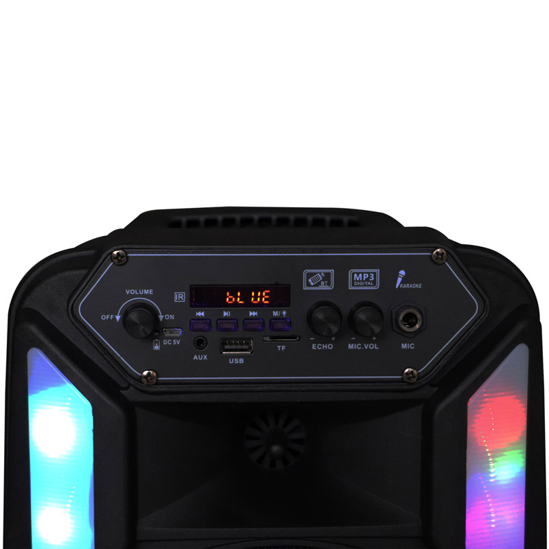اسپیکر چمدانی بلوتوثی رم و فلش خور BDT BD-8009