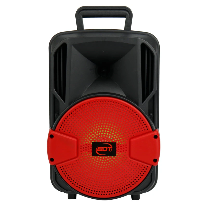 اسپیکر چمدانی بلوتوثی رم و فلش خور BDT BD-8019 + میکروفن و ریموت کنترل