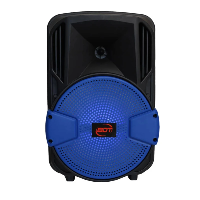 اسپیکر چمدانی بلوتوثی رم و فلش خور BDT BD-8019 + میکروفن و ریموت کنترل