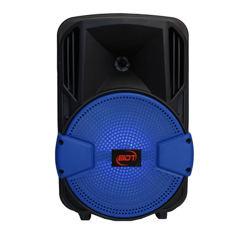 اسپیکر چمدانی بلوتوثی رم و فلش خور BDT BD-8019 + میکروفن و ریموت کنترل