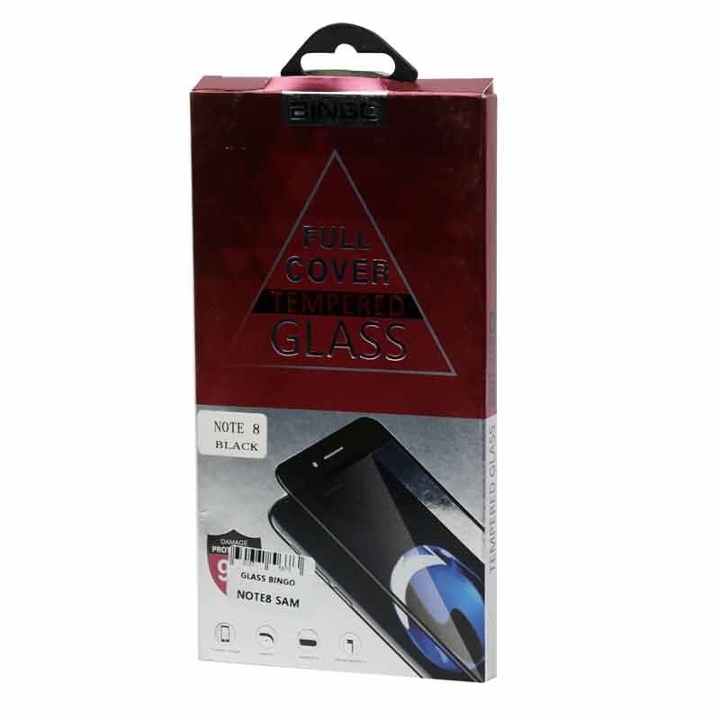 گلس تمام چسب BINGO سامسونگ Note 8