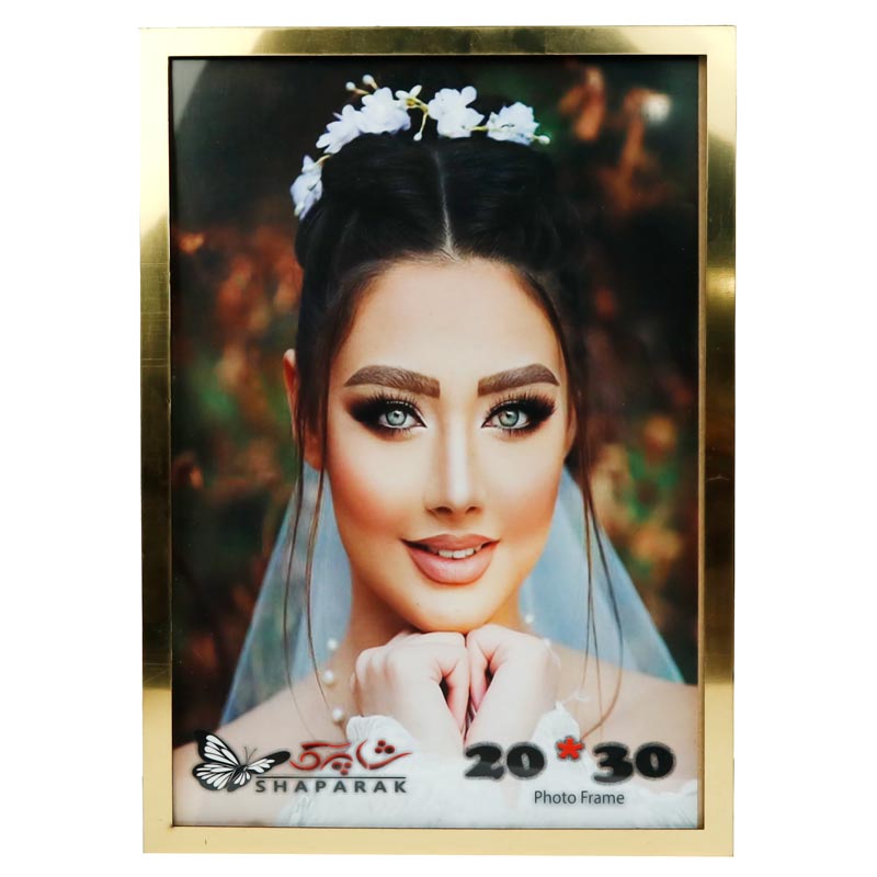 قاب عکس Baron طلایی20*30 سانتی متر