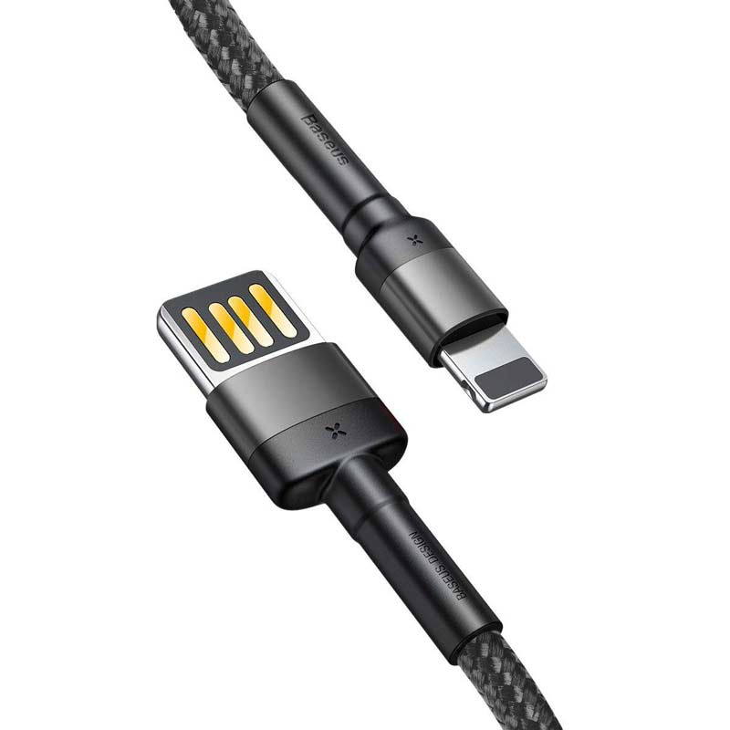 کابل آیفونی Baseus CALKLF-G 2.4A 1m پک شرینک