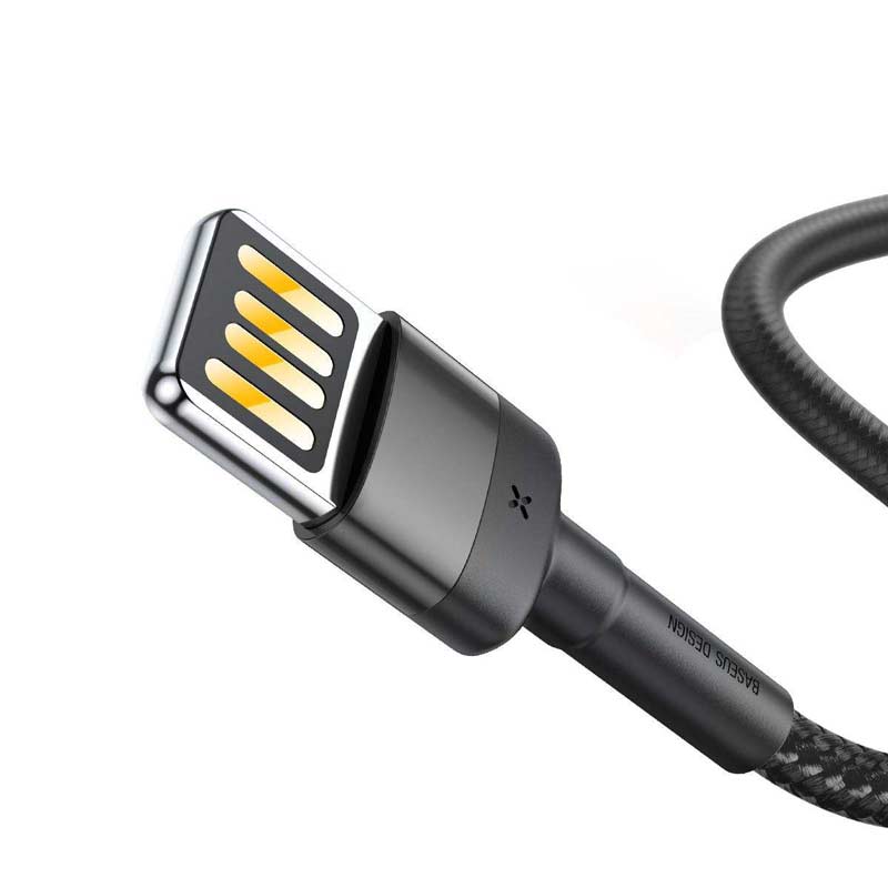 کابل آیفونی Baseus CALKLF-G 2.4A 1m پک شرینک