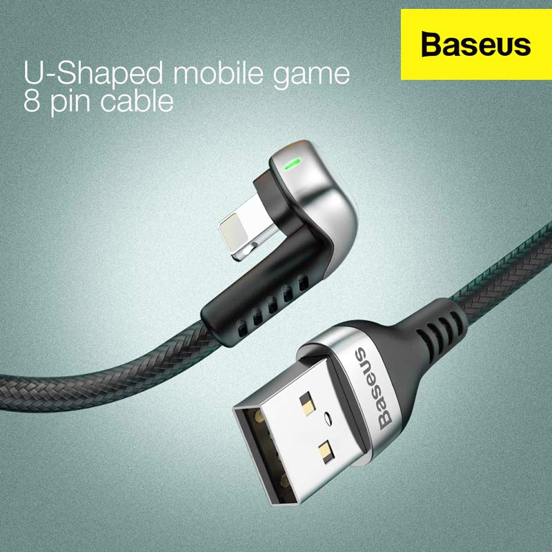 کابل آیفونی Baseus U-Shaped CALUX-B 1.5A 2m