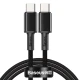 کابل تبدیل فست شارژ Baseus CATGD Type-C To Type-C 5A 100W 1m