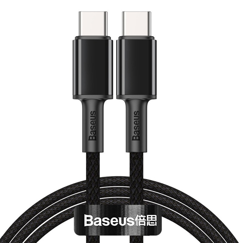 کابل تبدیل فست شارژ Baseus CATGD Type-C To Type-C 5A 100W 1m