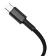 کابل تبدیل فست شارژ Baseus CATGD Type-C To Type-C 5A 100W 1m