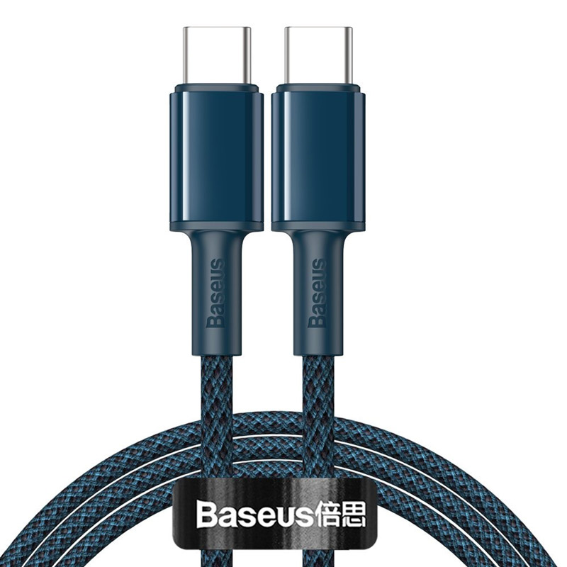 کابل تبدیل فست شارژ Baseus CATGD Type-C To Type-C 5A 100W 1m